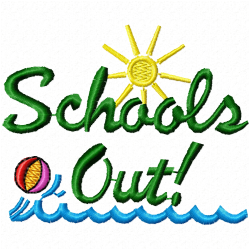 School Embroidery Design 4